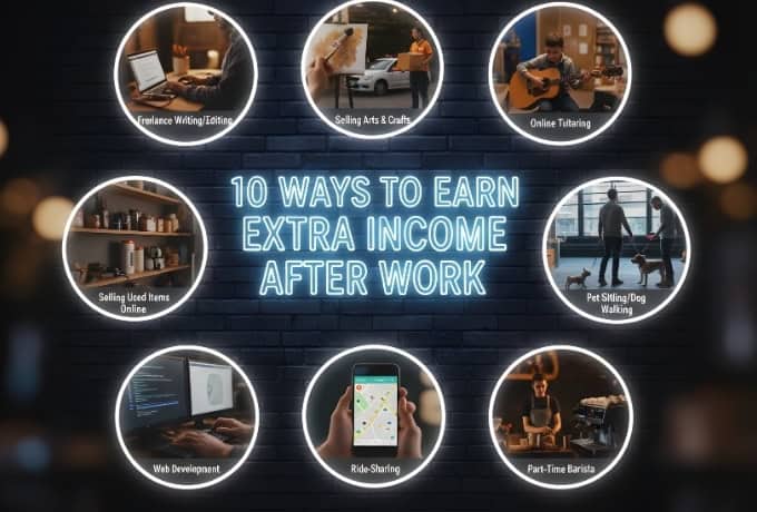 10 วิธีเพิ่มรายได้หลังเลิกงาน