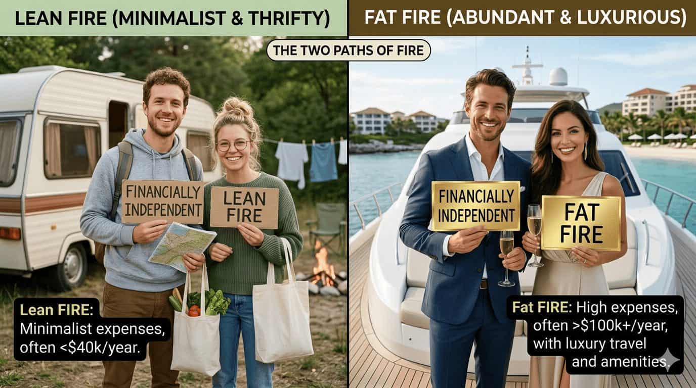 Lean FIRE vs Fat FIRE ต่างกันยังไง
