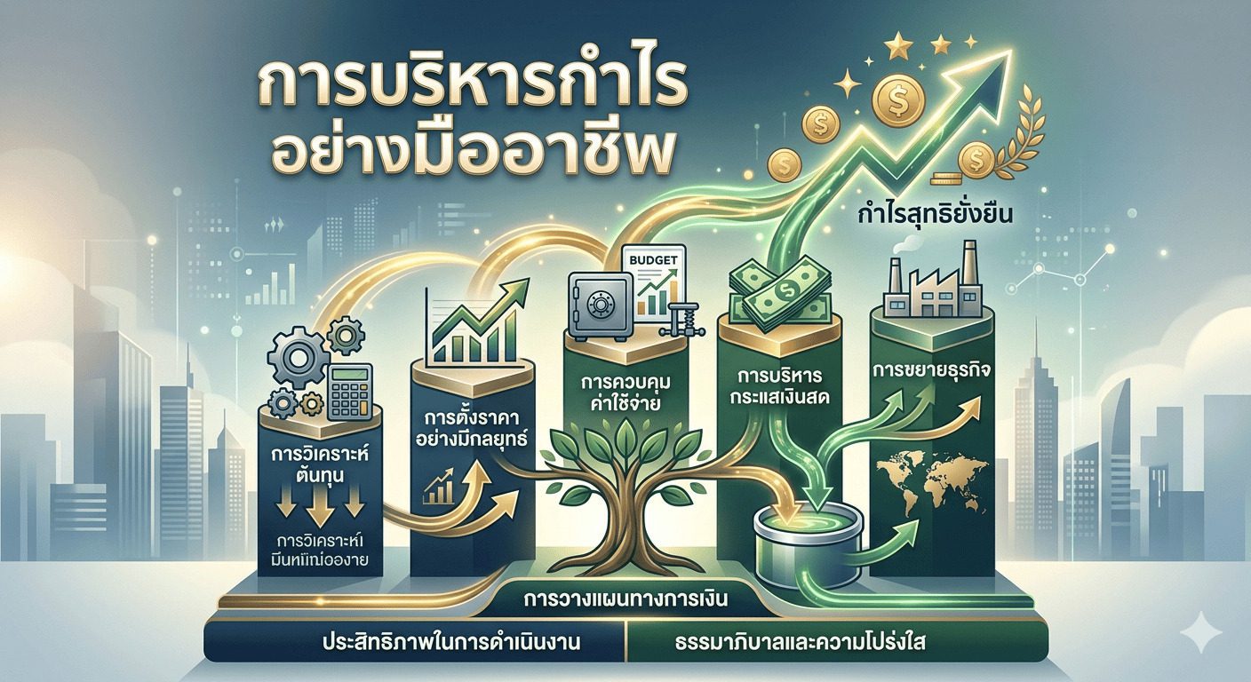 การบริหารกำไรอย่างมืออาชีพ