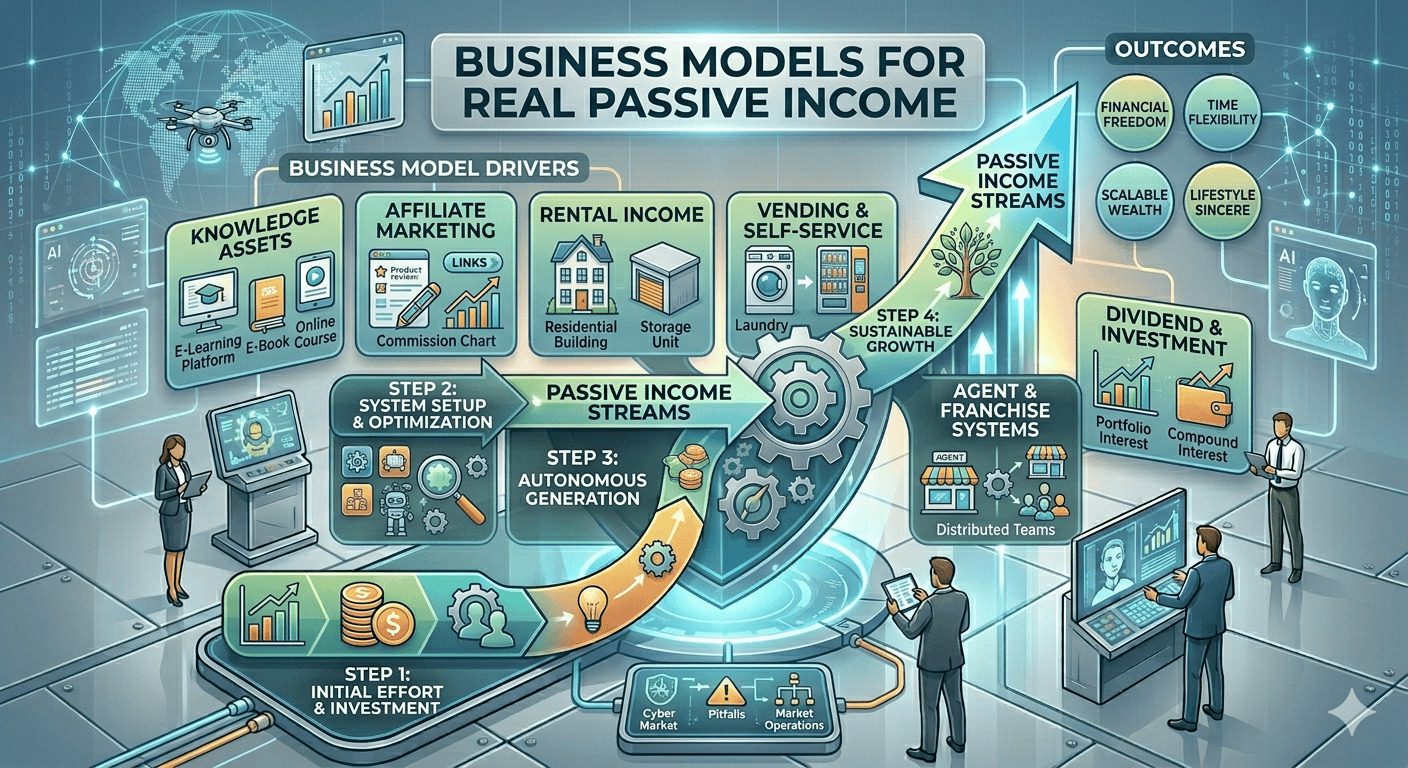 ธุรกิจที่สร้าง Passive Income ได้จริง