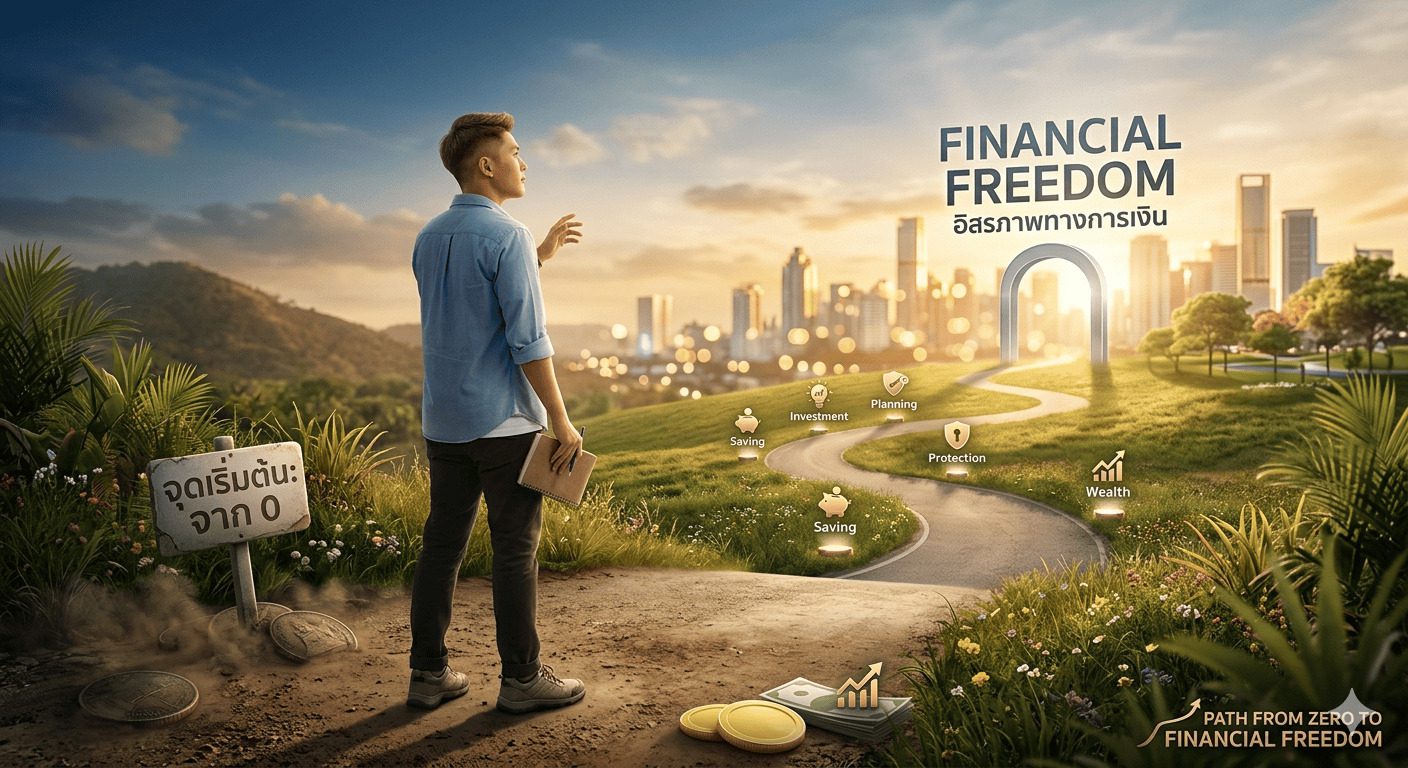 เส้นทางจาก 0 สู่ Financial Freedom