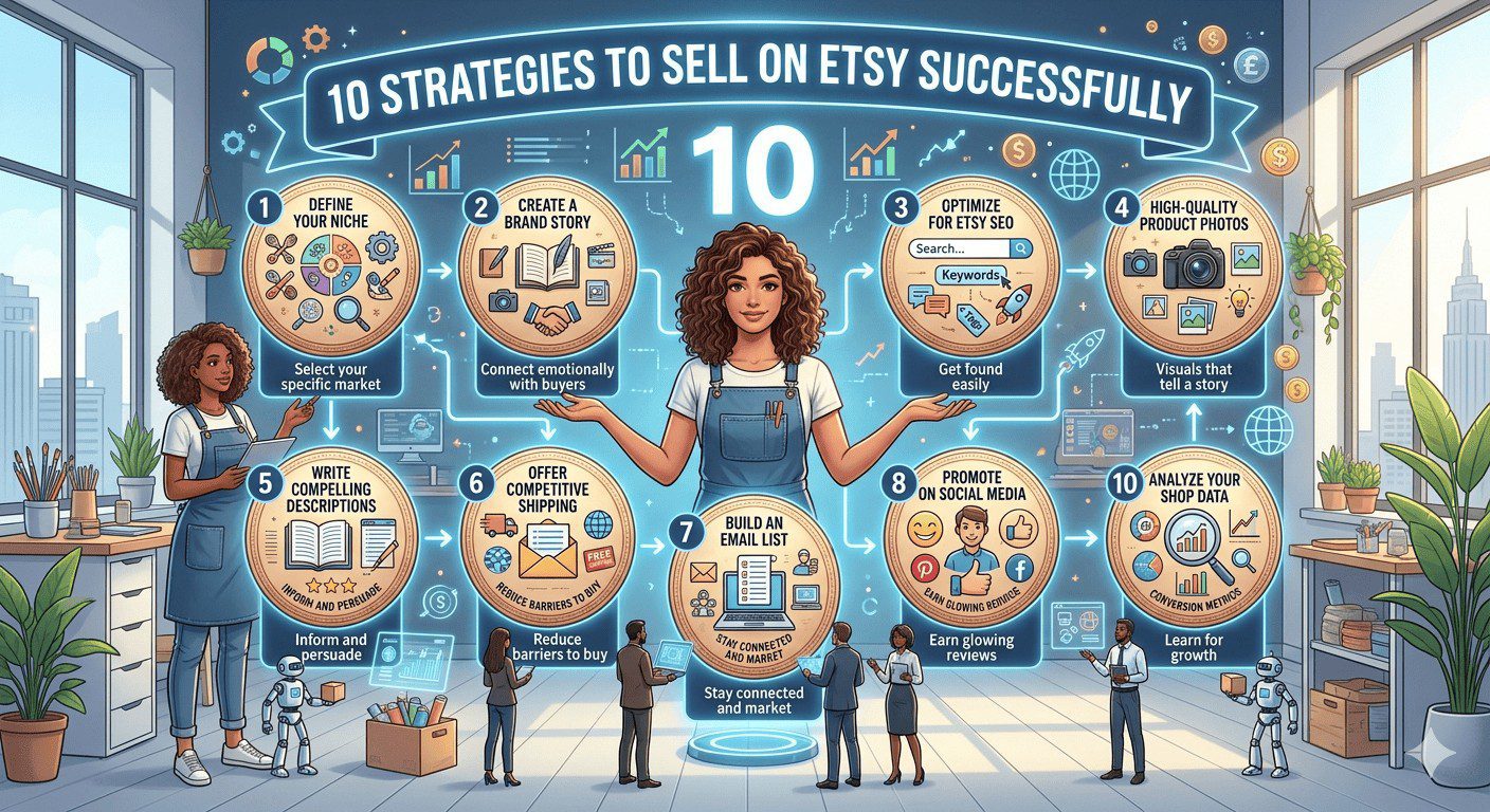 10 วิธีขายบน Etsy