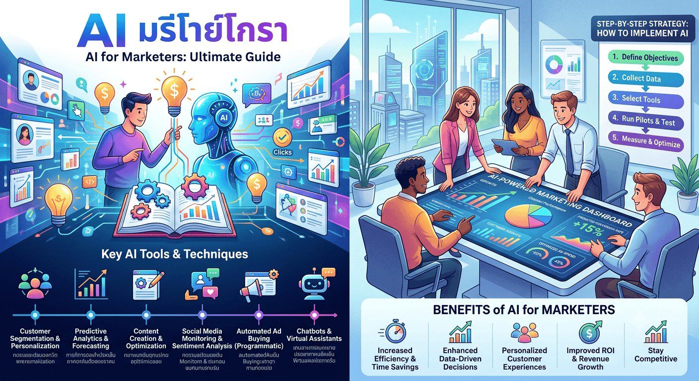 AI สำหรับนักการตลาด