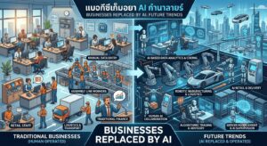 ธุรกิจที่ AI ทำงานแทนได้
